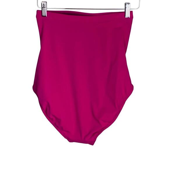 SPANX Super High Rise Shapewear Swimsuit Bottoms in Berry - Size 10 - Picture 2 of 7
